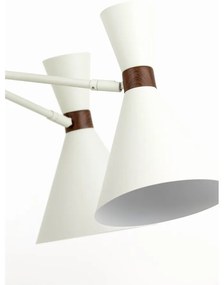 Biała lampa wisząca z metalowym kloszem ø 86,5 cm Hoodies – Light &amp; Living