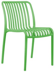 Zielone plastikowe krzesło Glee – Leitmotiv