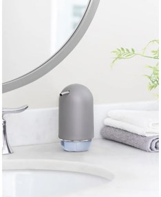 Szary plastikowy dozownik do mydła 230 ml Touch – Umbra