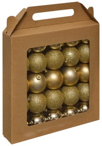 Bombki na choinkę, 25 sztuk, Ø 6 cm