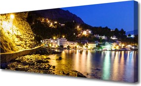 Obraz canvas na ścianę Szczyty Gór nad Oceanem