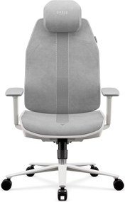 Fotel biurowy ergonomiczny Diablo V-Flash Light Grey