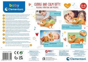 Clementoni Interaktywny kot ze spokojnymidźwiękami, pluszowy