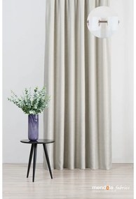 Beżowa zasłona 140x260 cm Teorema – Mendola Fabrics