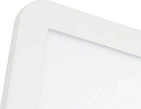 Plafon biały 22,5 cm z wbudowanym LED 3-stopniowy ściemniacz IP44 - Steve