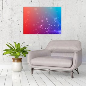 Obraz na szkle - nowoczesne malarstwo abstrakcyjne (70x50 cm)