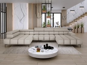 Narożnik PLAZA XL Lewostronny Tkanina SOLAR 16 WERSAL