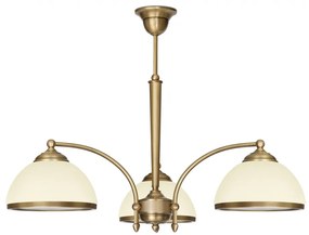 Żyrandol mosiężny potrójny YR-S3E