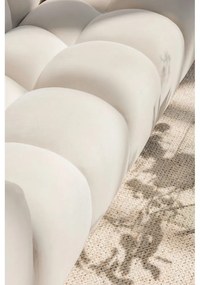 Zielona aksamitna sofa 225 cm Cube – Bonami Selection
