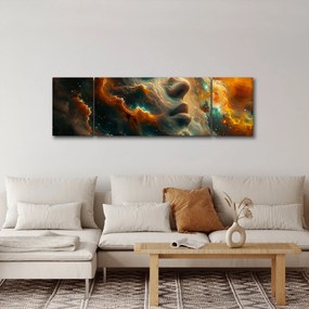 Obraz - Twarz w kosmosie (170x50 cm)