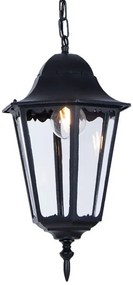 Czarna Lampa Wisząca Ogrodowa Retro M2-K39