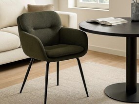 2x Krzesło Moss tapicerowane, Green 61