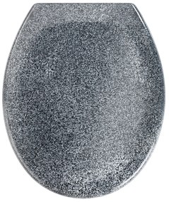 Deska sedesowa OTTANA GRANIT - Duroplast, wolnoopadająca, WENKO