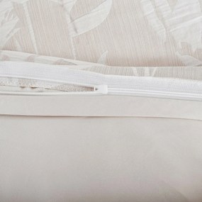 Pościel żakardowa Alabama beżowy, 140 x 200 cm, 70 x 90 cm