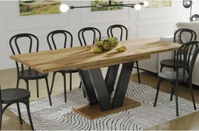 Stół rozkładany LARA 130(210)x80 dąb wotan