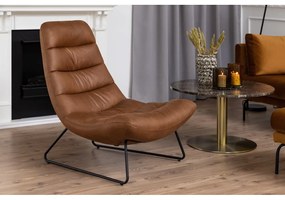 Brązowy fotel relaksacyjny Milford – Actona