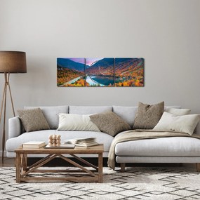 Obraz - White Mountain, New Hampshire, USA (z zegarem) (90x30 cm)