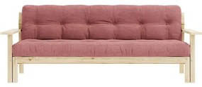 Różowa rozkładana sofa 218 cm Unwind – Karup Design