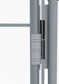 Outsunny Szklarnia foliowa, tunelowa 3 x 2 x 1,95 m, Odporna na wiatr szklarnia na pomidory, Szklarnia z 1 drzwiami, do ogrodu, na balkon, z PE, Przezroczysta