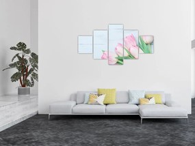 Zdjęcie - Bukiet tulipanów (125x70 cm)