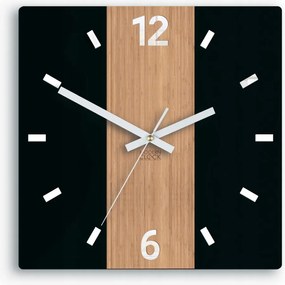 Zegar na ścianę nowoczesny do salonu sypialni cichy kwadratowy efektowny