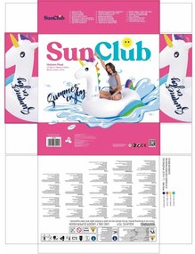 Vetro-Plus Nadmuchiwany koło Jednorożec, 218 x 160x 120 cm