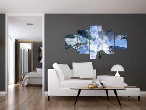 Obraz drapaczy chmur (125x70 cm)