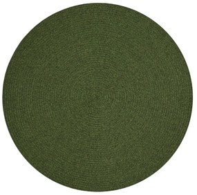 Zielony okrągły dywan odpowiedni na zewnątrz ø 150 cm – NORTHRUGS