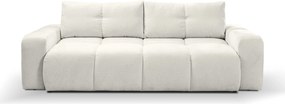 Masseno Sofa DUCA z funkcją spania i pojemnikiem na pościel - Kremowy - PERFECT HARMONY 02
