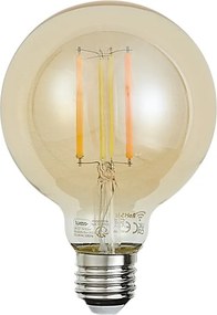Zestaw 5 inteligentnych żarówek LED E27 z możliwością ściemniania G95 Gold 7W 806 lm 1800-6500K