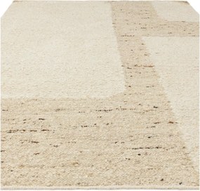 Beżowy wełniany dywan dwustronny/tkany ręcznie 120x170 cm Napa Tumbla – Asiatic Carpets