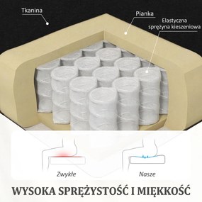 HOMCOM Fotel relaksacyjny, fotel telewizyjny z funkcją leżenia, tapicerowany, z regulowanym oparciem, podnóżek, czarny