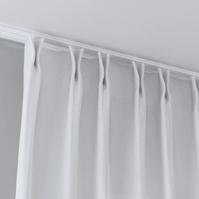 Zasłona na haczykach flex podwójnych