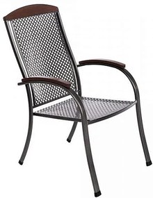 Metalowy zestaw ogrodowy PROVENCE I. 1 + 6 Stół prostokątny 145x 90 cm