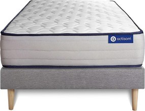 Materac Actilatex form 80x200cm + zestaw podstawa lózka