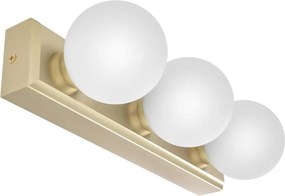 Open Design OR85716 - Kinkiet MERINO 3xG9/8W/230V 30 cm IP44 mosiądz