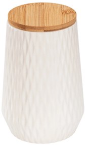 Pojemniki kuchenne ceramiczne DIAMOND, bambusowa pokrywa, 3 x 0,6 l, WENKO