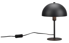 Lampa stołowa w kolorze matowej czerni (wys. 30 cm) Nola – Trio