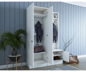 Zestaw do przedpokoju Mie White