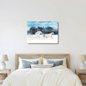 Obraz malowanych koni (70x50 cm)