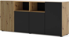 Komoda z lamelowym frontem A1-P55