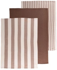 Bawełniane ścierki zestaw 3 szt. 51x74 cm Marra – Tiseco Home Studio