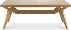 Stół rozkładany VERSO Dąb do Salonu Jadalni 200-300 x 100 x 76 cm, Prostokątny