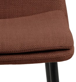 Krzesło w kolorze terakoty Becca – Actona