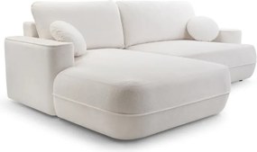 Narożnik FUEGO wolnostojący układ L strona Lewa z funkcją spania w tkaninie Bubble 12