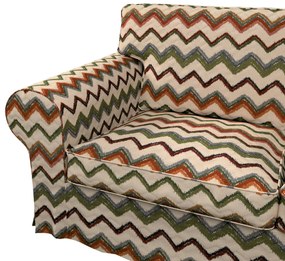 Pokrowiec na sofę Ektorp 2-osobową i leżankę