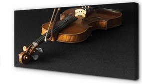 Obraz na płótnie Elegancja Klasycznych Skrzypiec