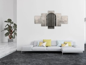 Obraz - Tajemnicze drzwi (125x70 cm)