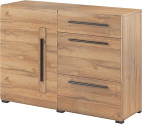 Komoda TULLIA 120 cm do Salonu Sypialni Dąb