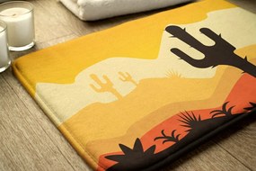 Dywanik antypoślizgowy do łazienki Dywanik antypoślizgowy do łazienki Kaktus Pustynia